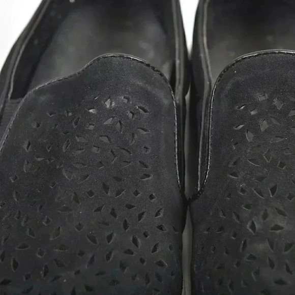 Vionic Splendid Midi Perf Slip-on Sneakers Leather Orthotic Arch Support Size  6 - Picture 6 of 13